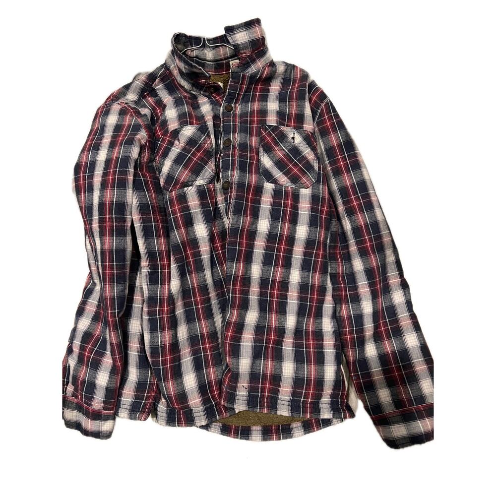 Weatherproof Insulated Checkered ButtonUp Flannel Mens Large